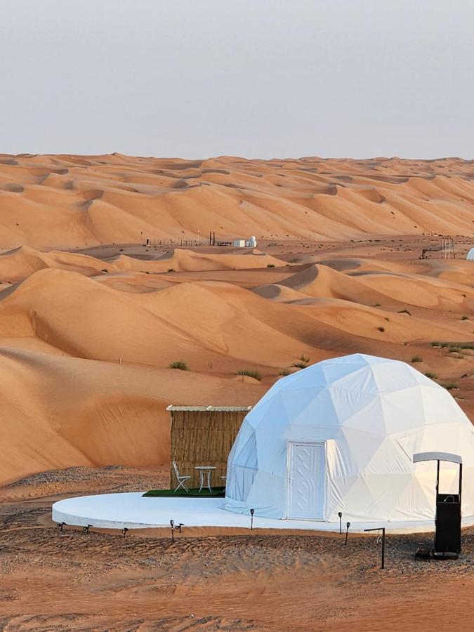 Hotel Bubbles Domes Private Cmp Al Wāşil Exterior foto