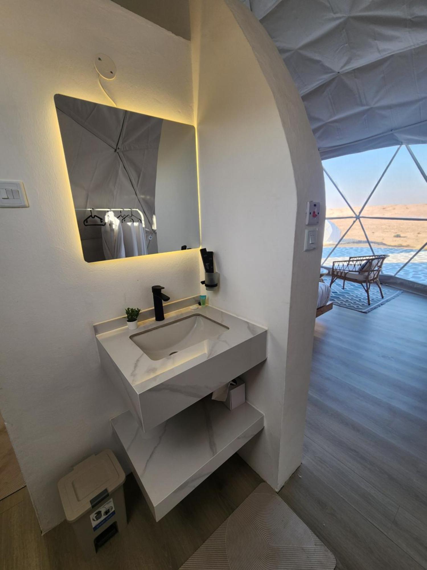 Hotel Bubbles Domes Private Cmp Al Wāşil Habitación foto
