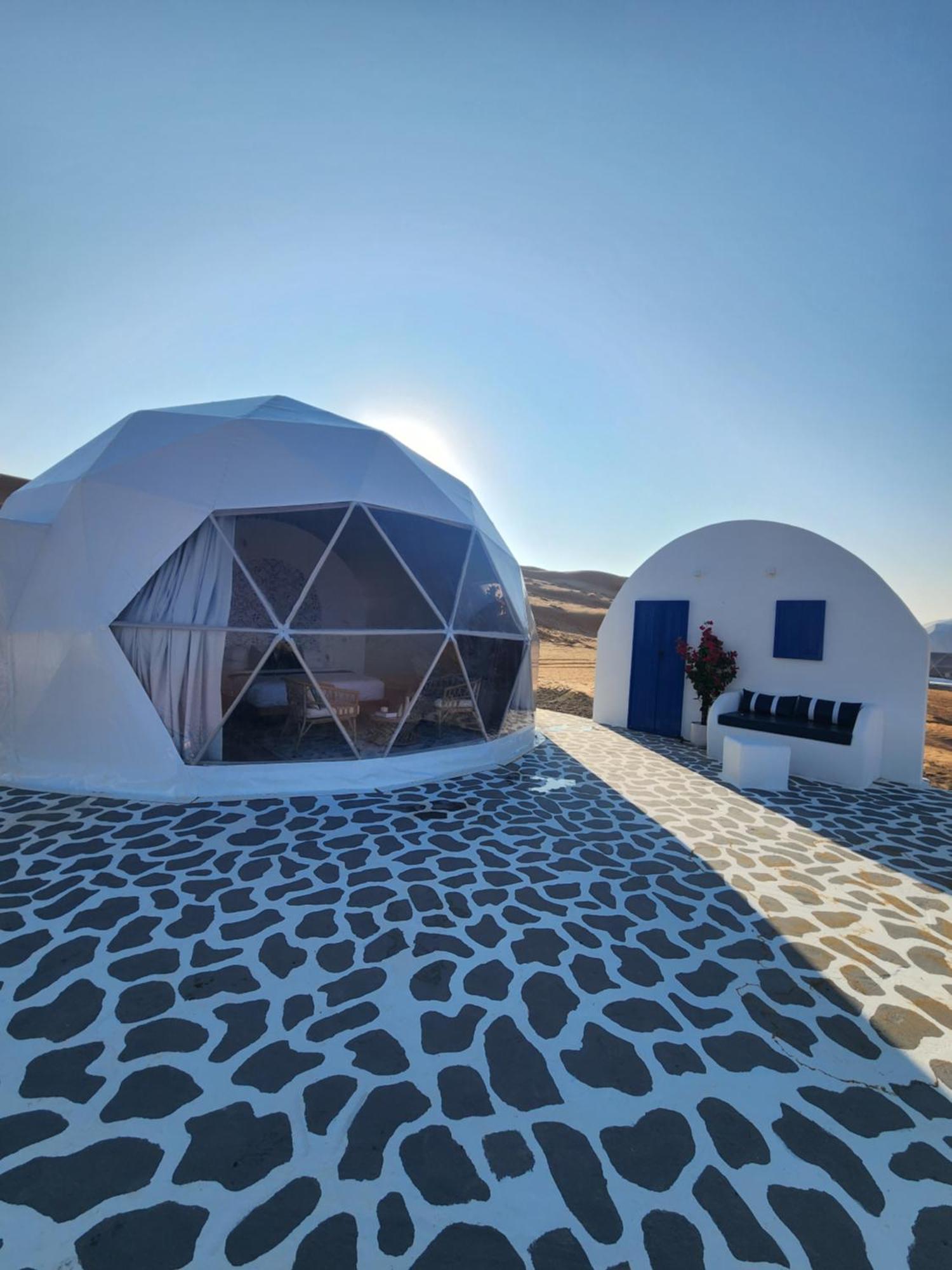 Hotel Bubbles Domes Private Cmp Al Wāşil Habitación foto