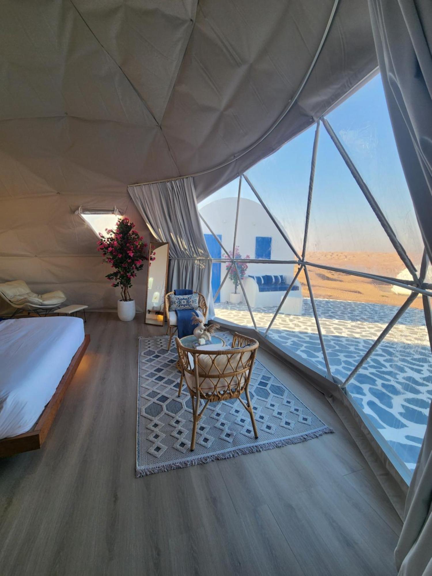 Hotel Bubbles Domes Private Cmp Al Wāşil Habitación foto