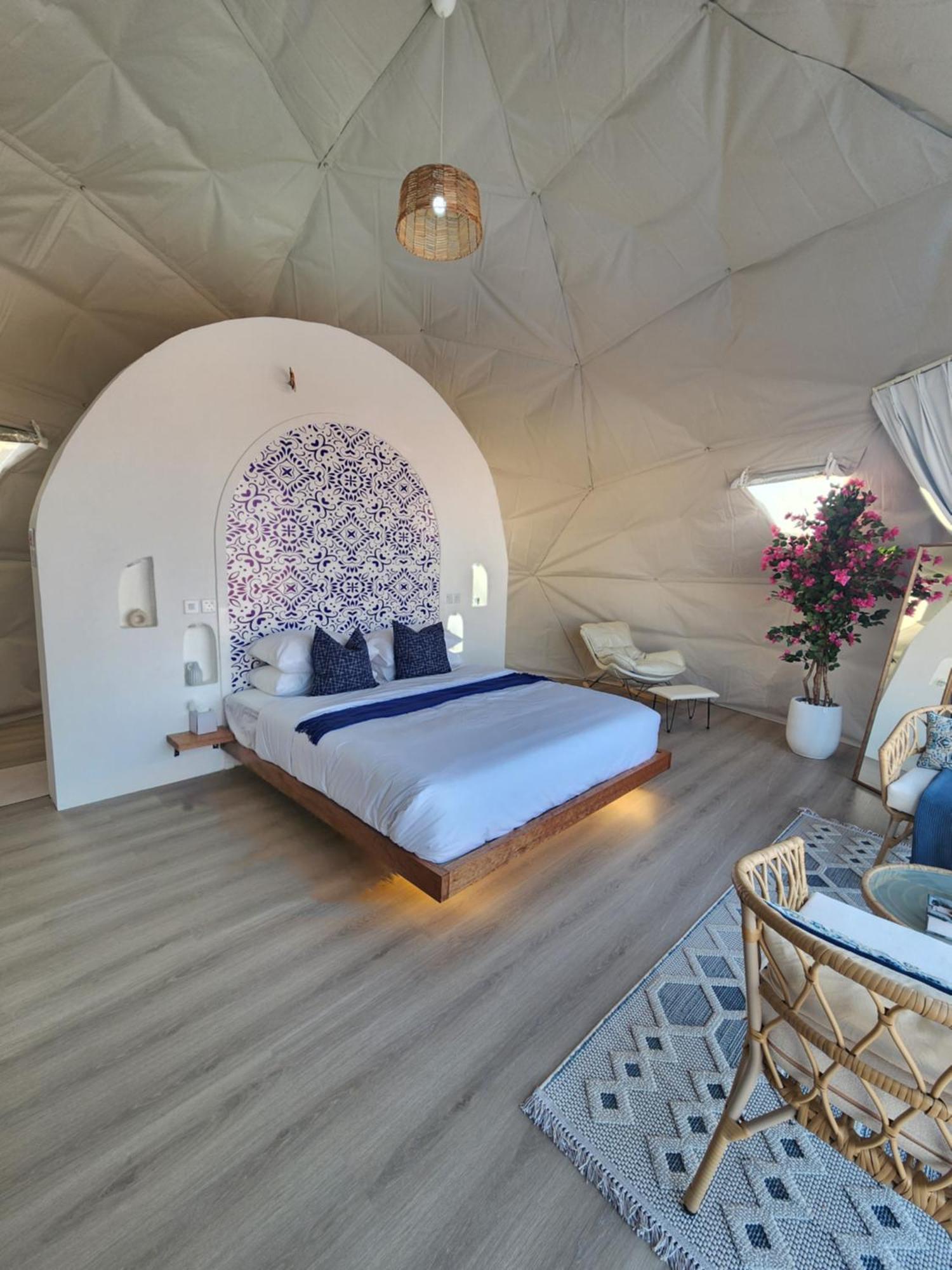 Hotel Bubbles Domes Private Cmp Al Wāşil Exterior foto