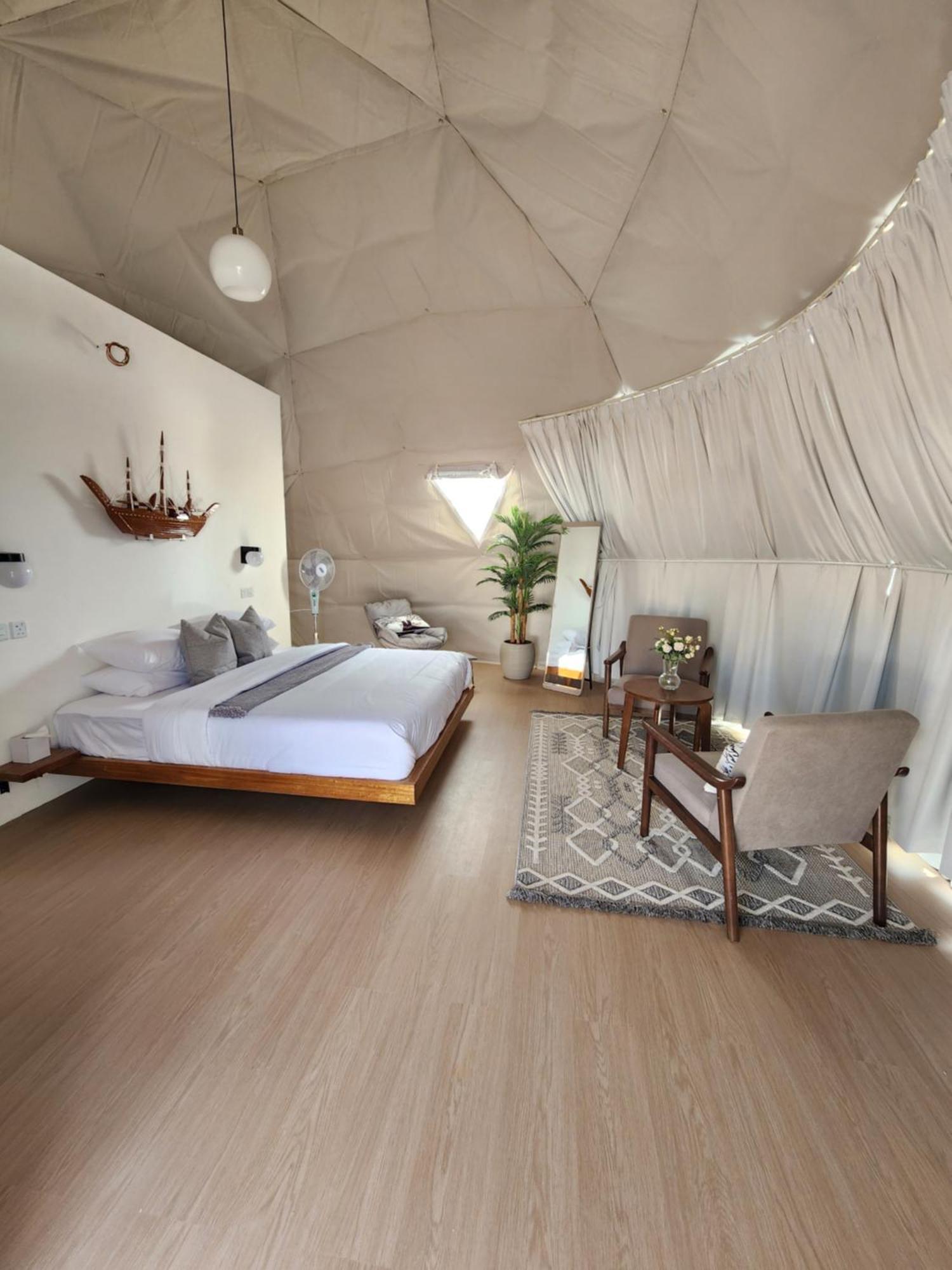 Hotel Bubbles Domes Private Cmp Al Wāşil Habitación foto