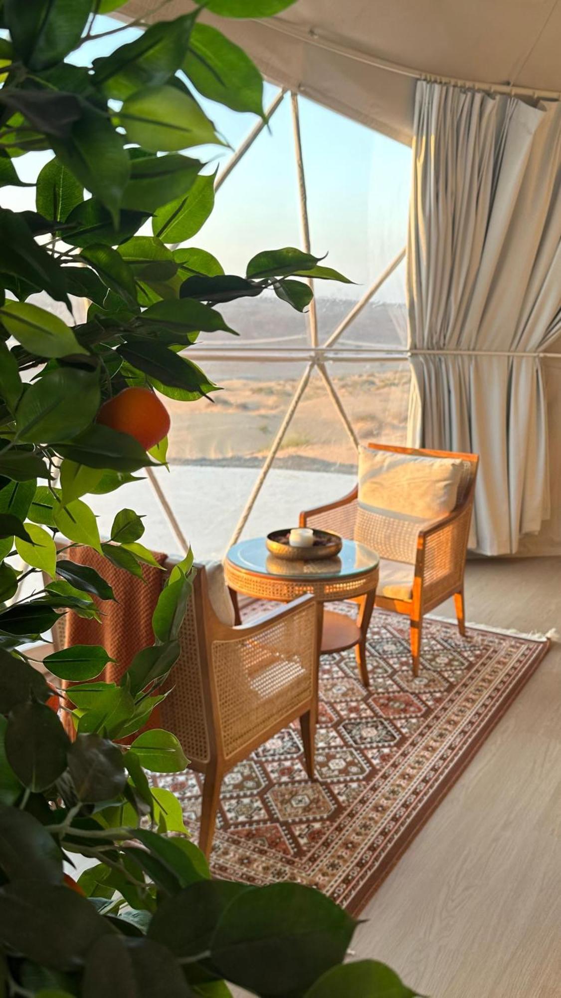 Hotel Bubbles Domes Private Cmp Al Wāşil Habitación foto