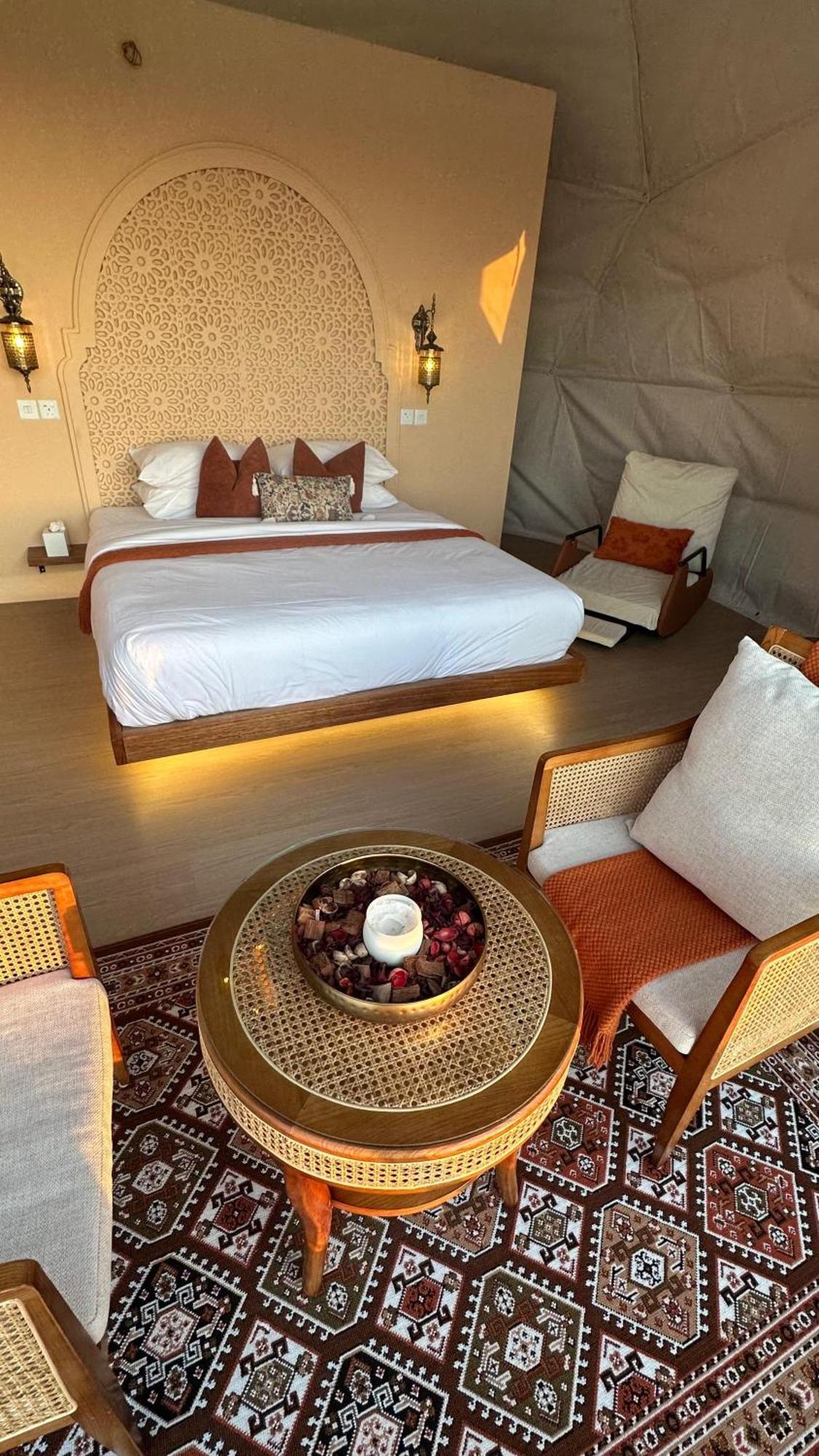 Hotel Bubbles Domes Private Cmp Al Wāşil Habitación foto