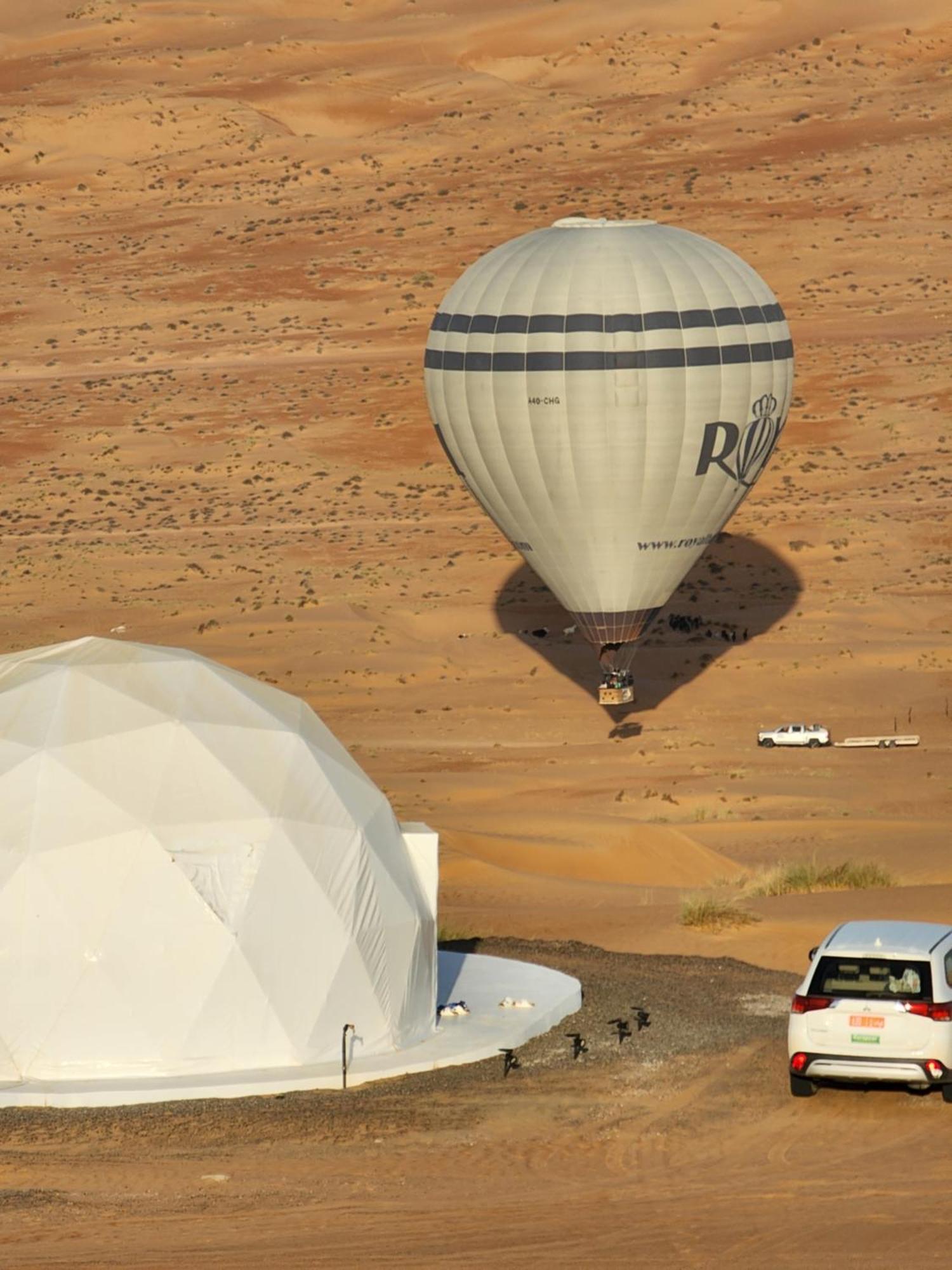 Hotel Bubbles Domes Private Cmp Al Wāşil Exterior foto